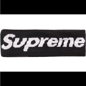 Supreme Black Headband